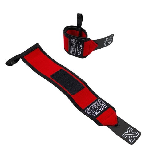 Velcro Wrist Wrap - Red-Black